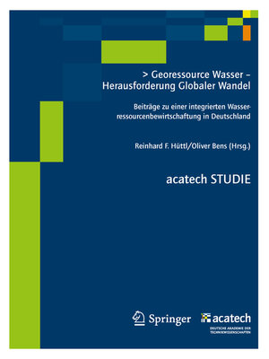 cover image of Georessource Wasser--Herausforderung Globaler Wandel